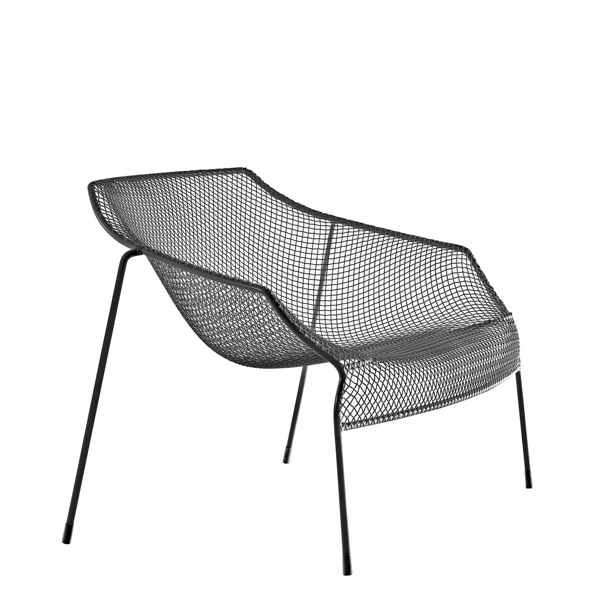 Emu Heavan Black, Lounge Chair - Dış Oturum