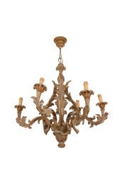 Chelini Ahşap Avize