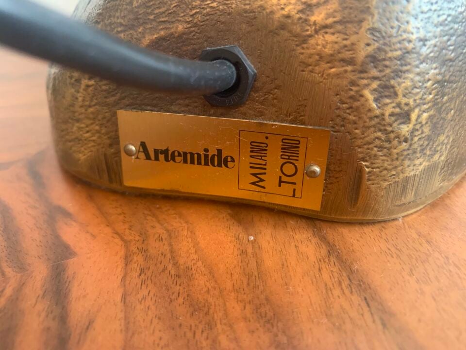 Vintage Artemide Sibari Masa Lambası