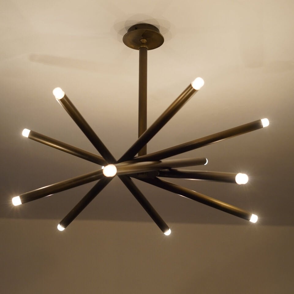 Özel Üretim Modern Avize - 6 Kollu