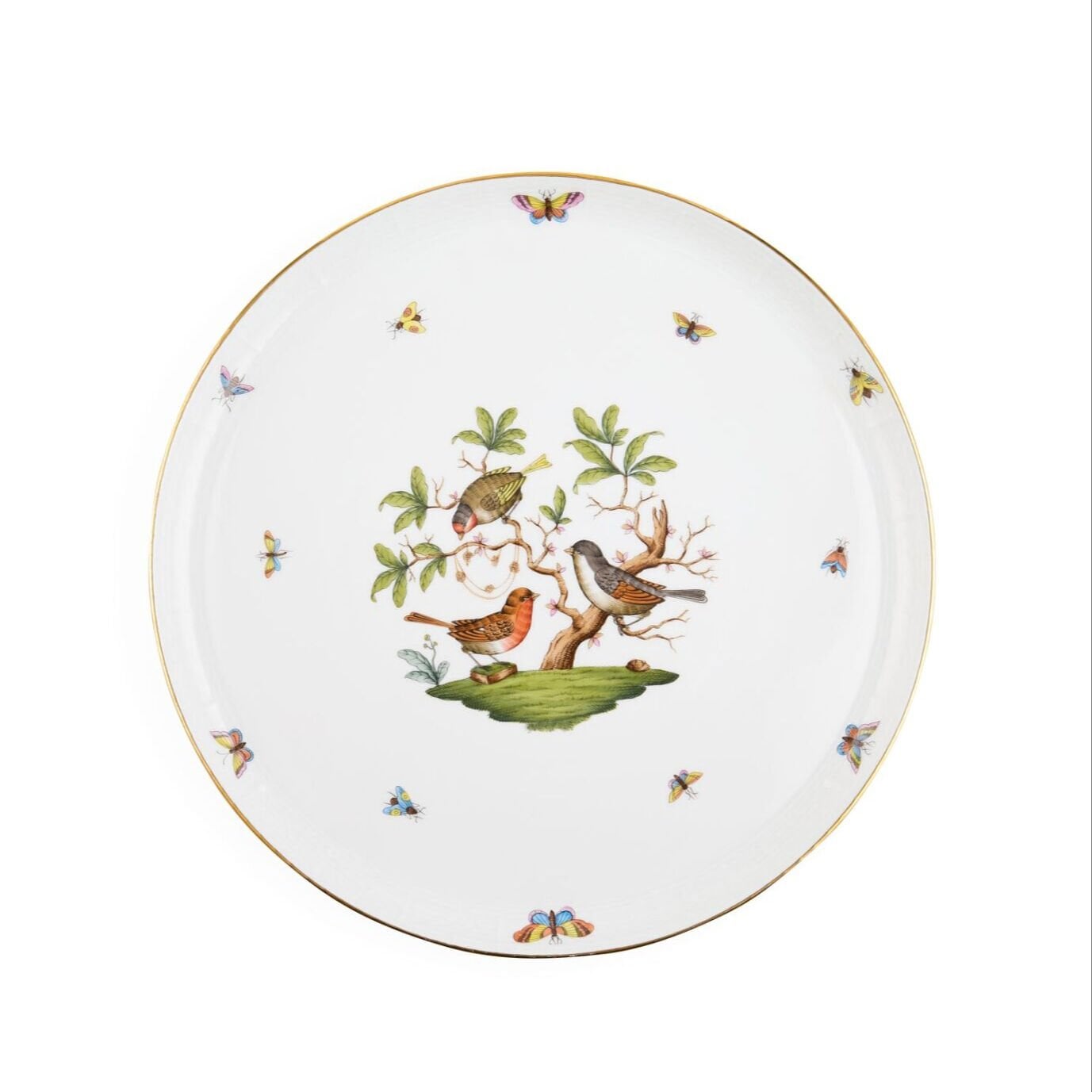 Herend Yuvarlak Pasta Servisi