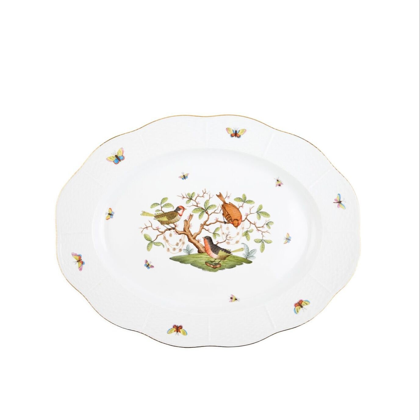 Herend Yuvarlak Kallavi Servis