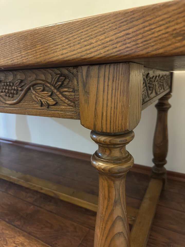 Masif İtalyan Yemek Masası