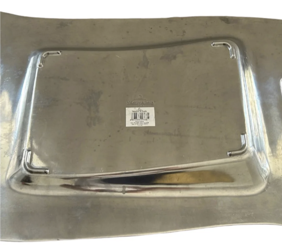 Çok Şık Villeroy & Boch NewWave Koleksiyonu Çelik Tepsi