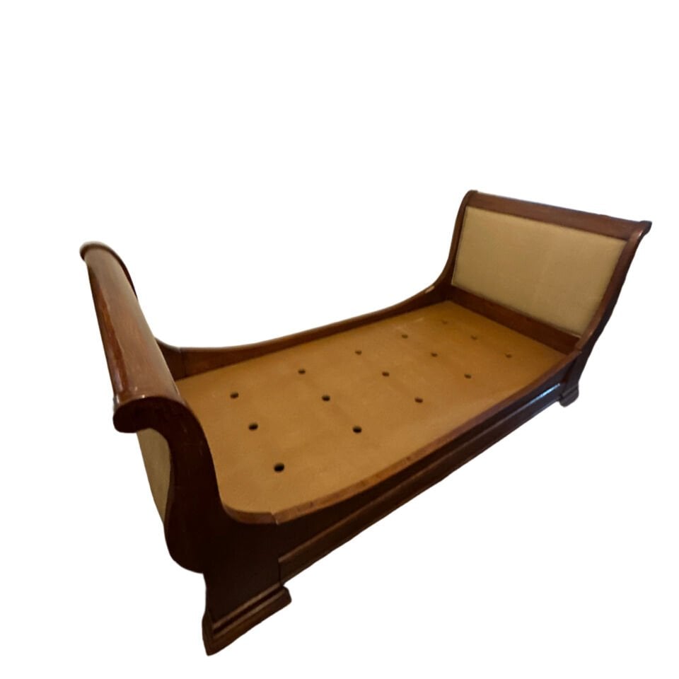 Louis Philippe Stili, Masif Maun Tek Kişilik Yatak