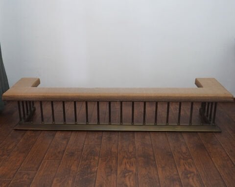 İngiliz Stilinde Şömine Önü Bank