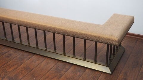 İngiliz Stilinde Şömine Önü Bank