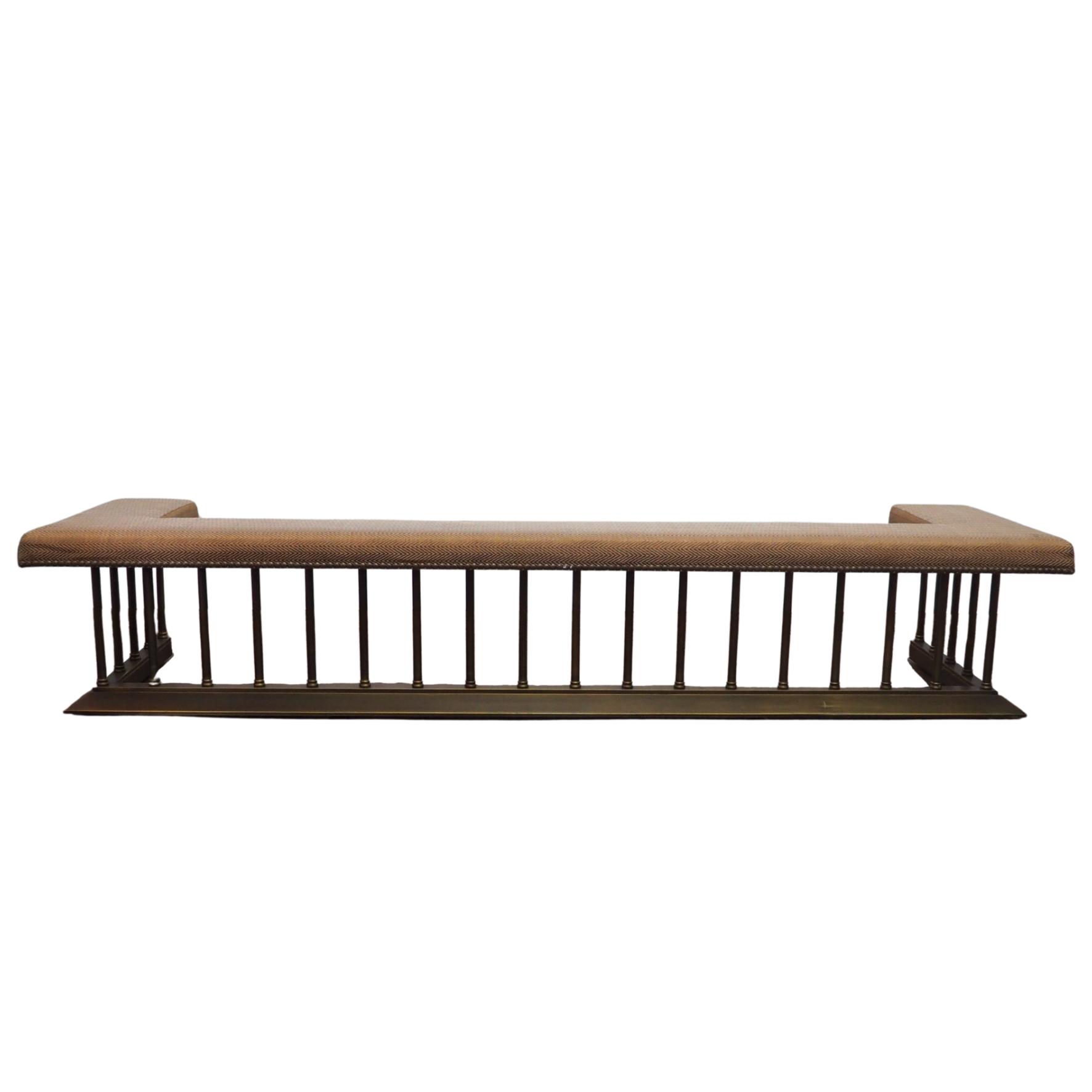 İngiliz Stilinde Şömine Önü Bank