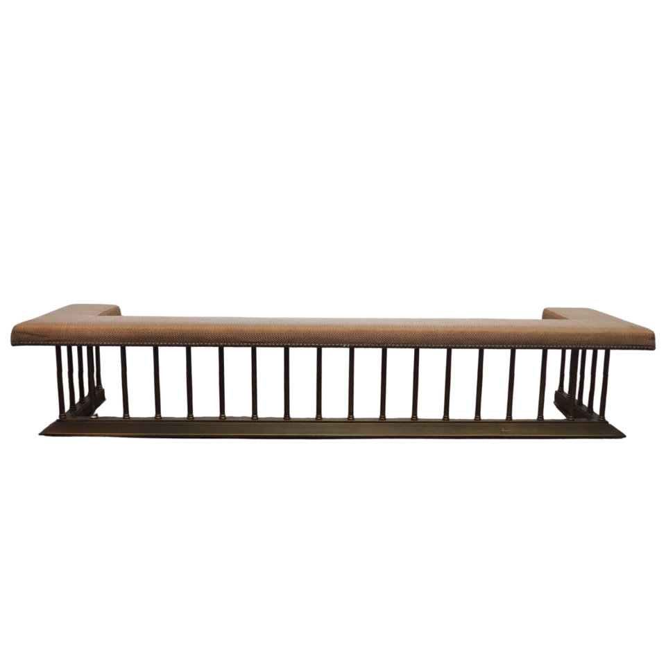 İngiliz Stilinde Şömine Önü Bank