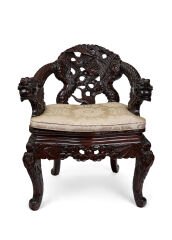 Qing Hanedanlığı stili Çift Sandalye