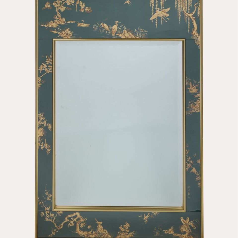 La Barge Chinoiserie Modeli Tersten Boyama Ayna