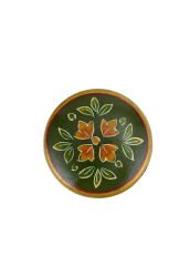 Yeşil El Boyama Kemik Şişe