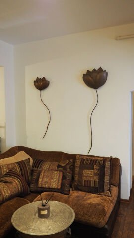 Anantaya Tasarımı Lotus Çiçeği Duvar Dekoru Orta