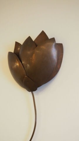 Anantaya Tasarımı Lotus Çiçeği Duvar Dekoru Orta