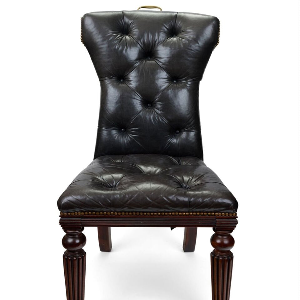 Ralph Lauren Vintage Çift Deri Sandalye