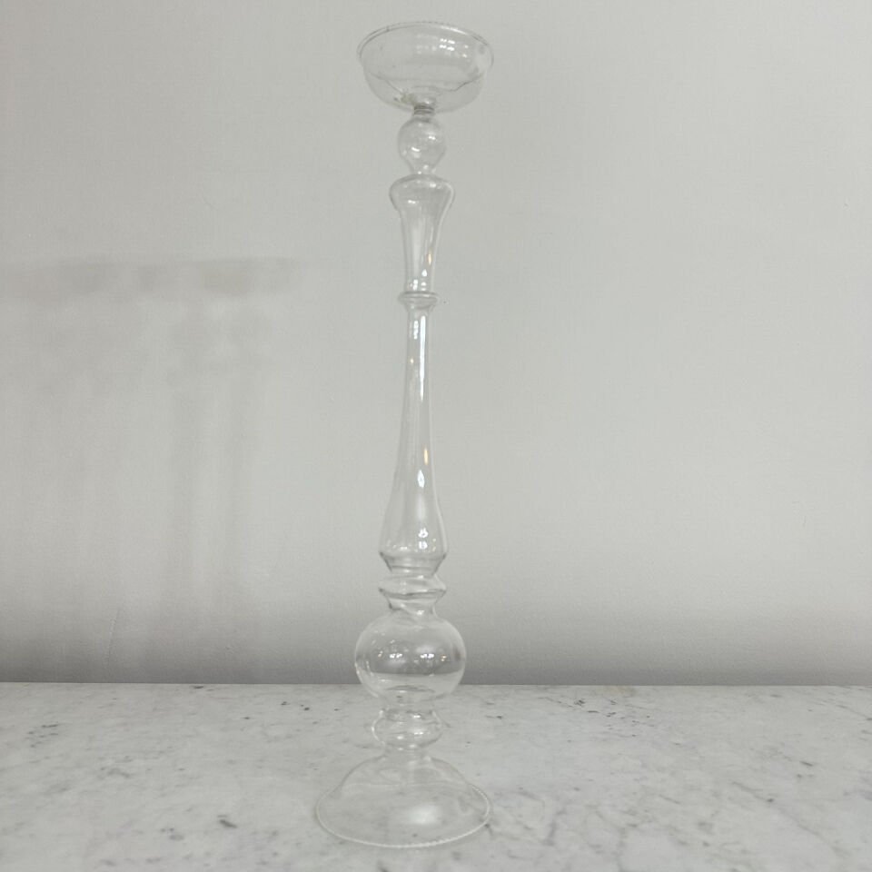 Üfleme Cam Uzun Mumluk