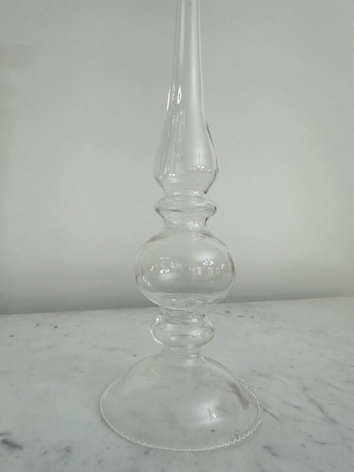 Üfleme Cam Uzun Mumluk