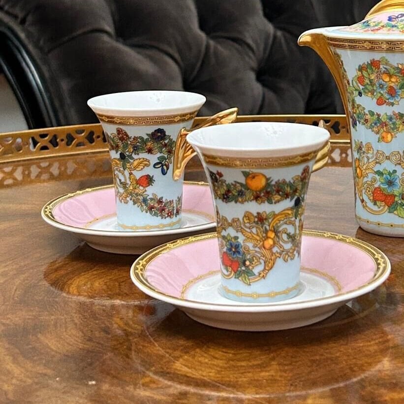 Le Jardin de Versace 7'li Espresso Takımı