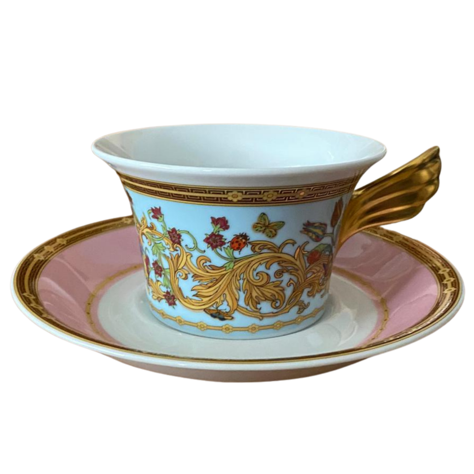 Le Jardin de Versace 8'li Kahve/Çay Fincan Takım