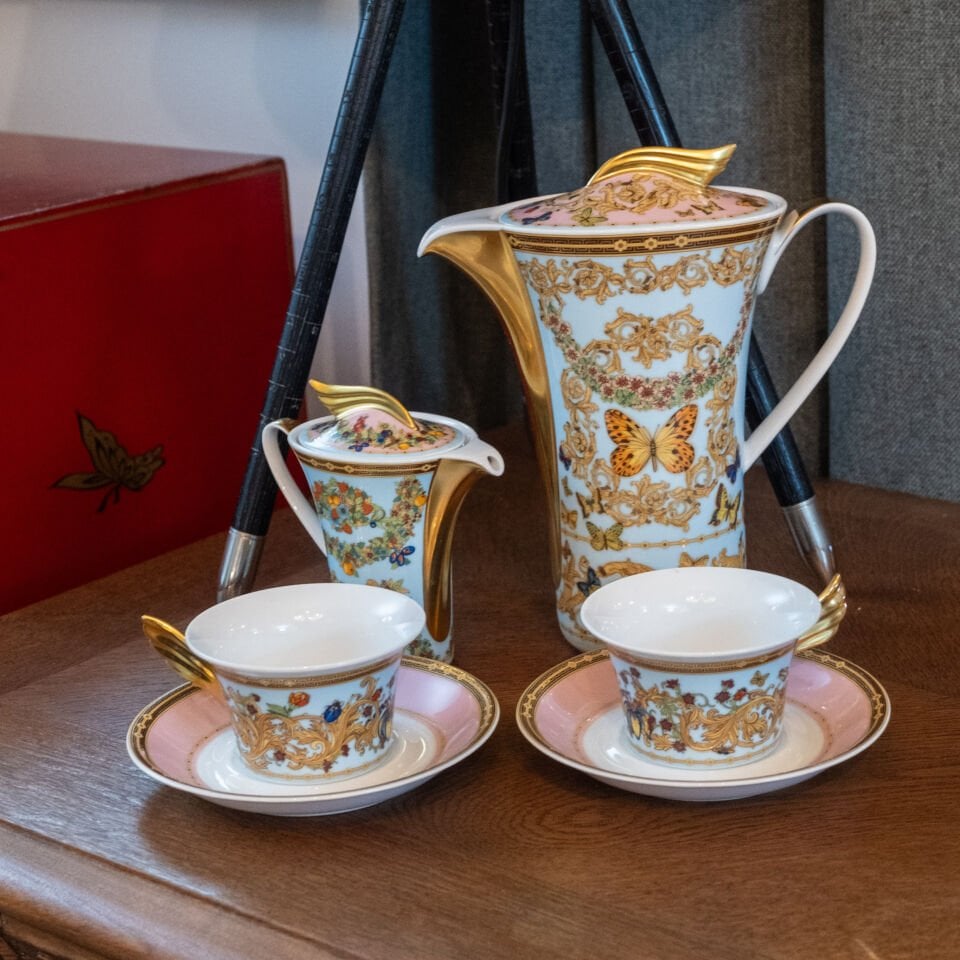 Le Jardin de Versace 8'li Kahve/Çay Fincan Takım