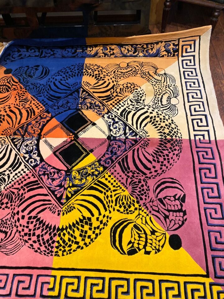 Versace Home Renkli Halı