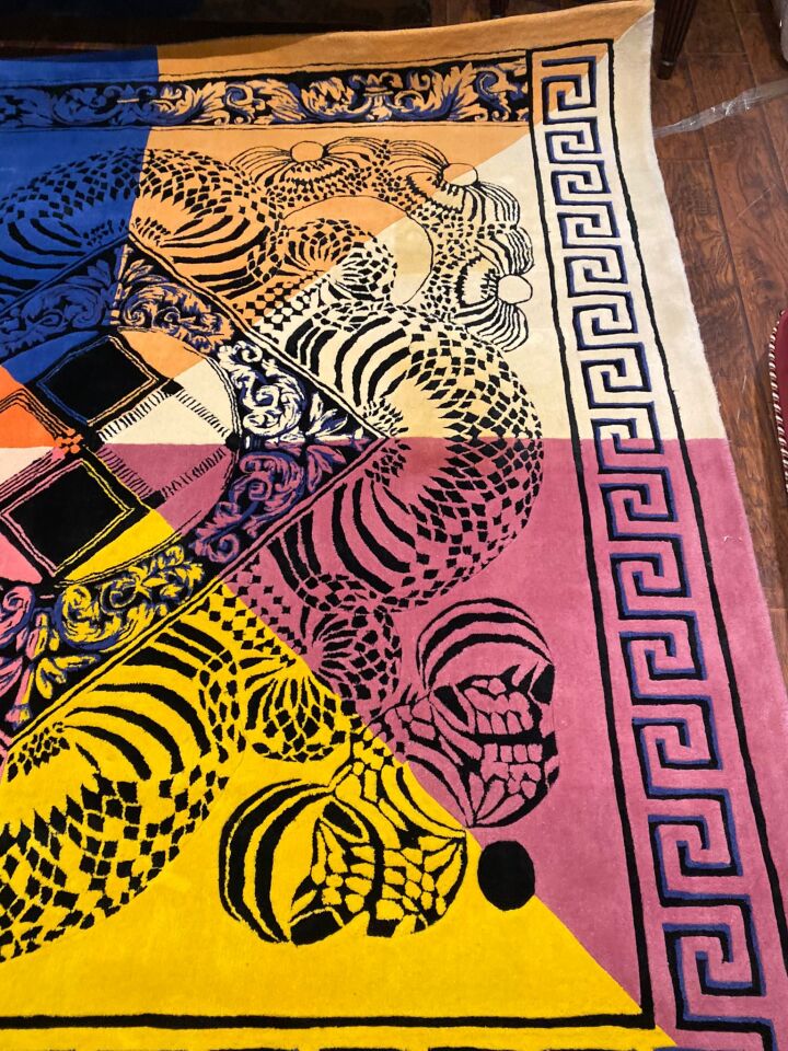 Versace Home Renkli Halı