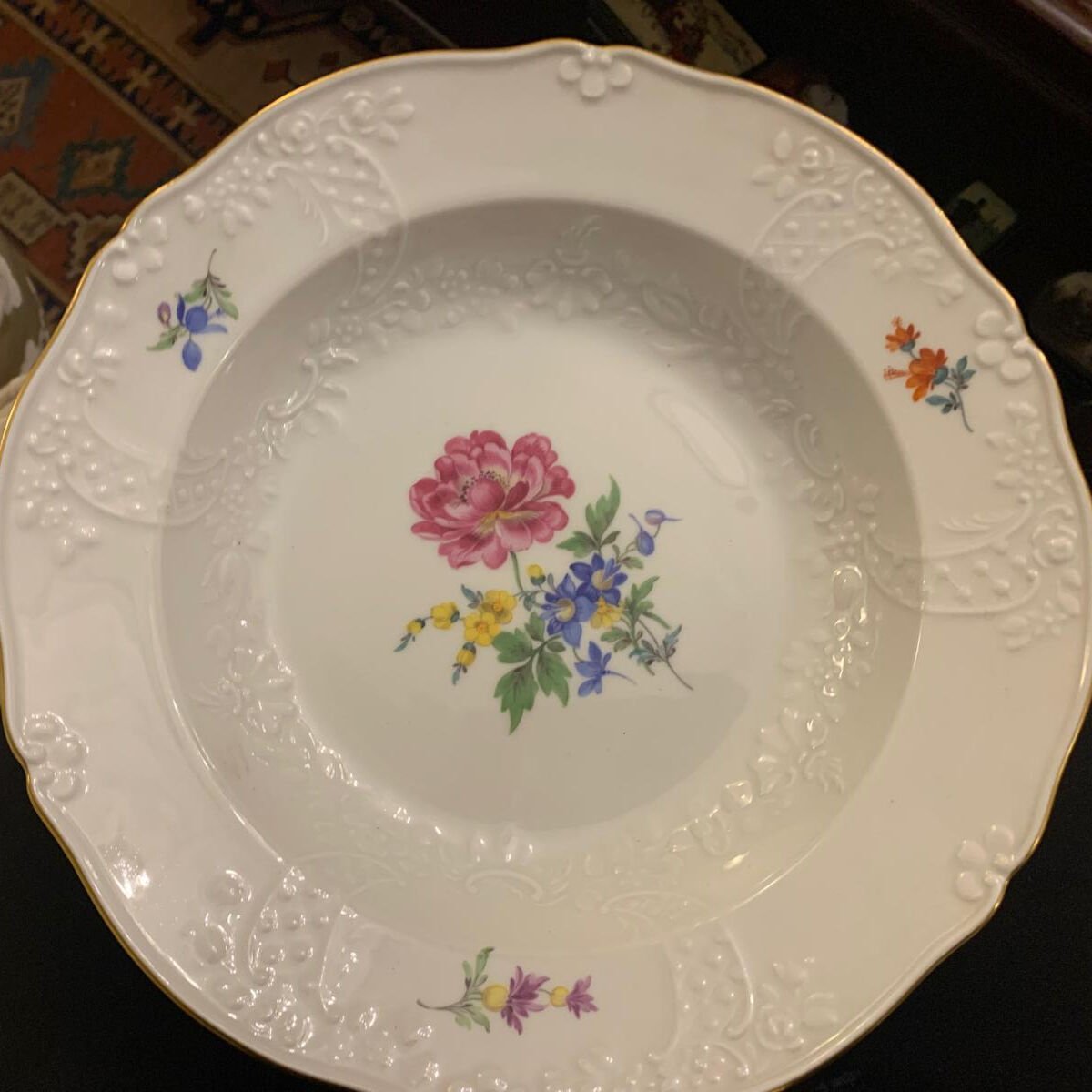 Meissen Spagetti Tabağı