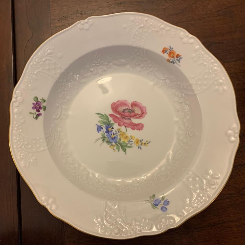 Meissen Spagetti Tabağı