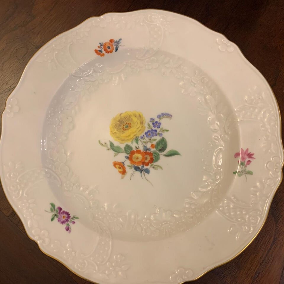 Meissen Spagetti Tabağı