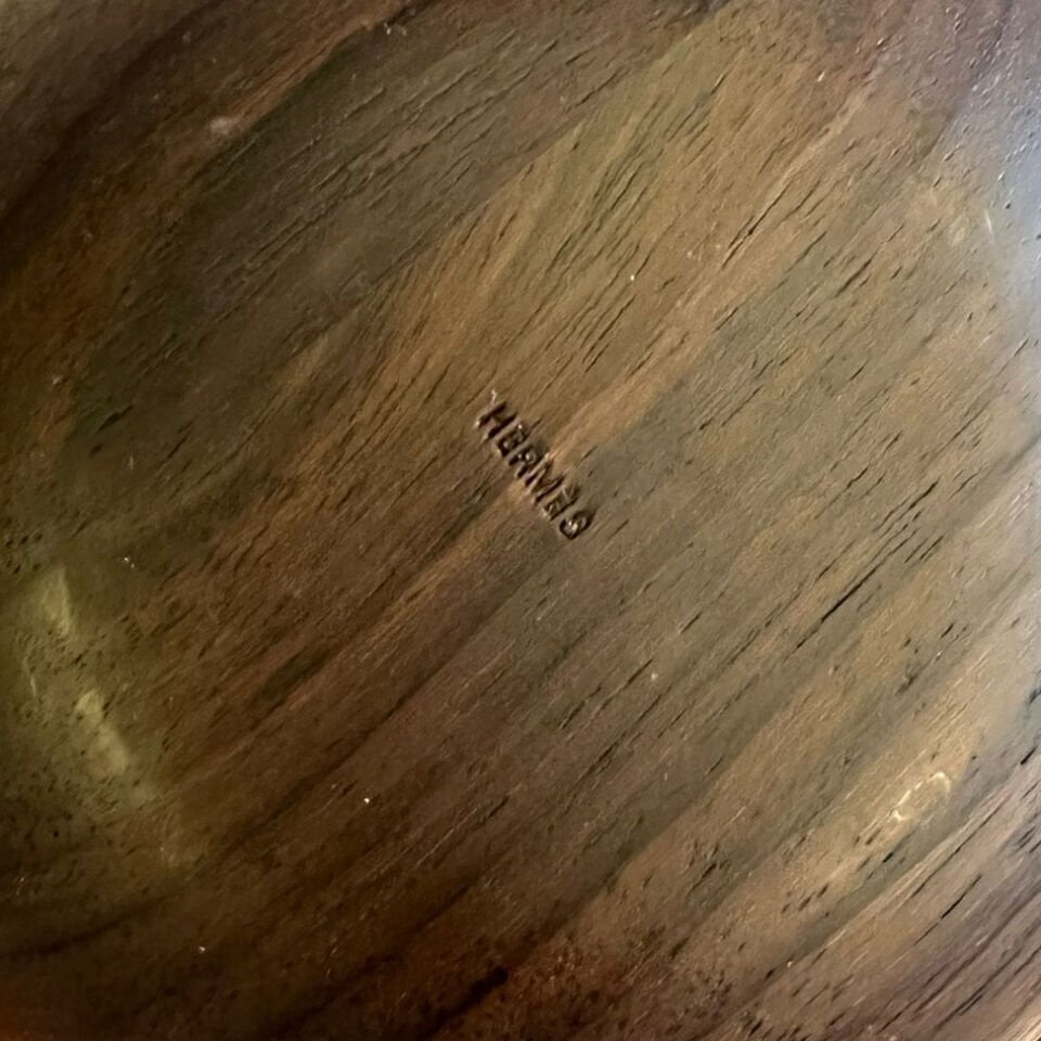 Hermes 4 Parçalı Ahşap Kase ve Kare Tepsi Uyumlu Set