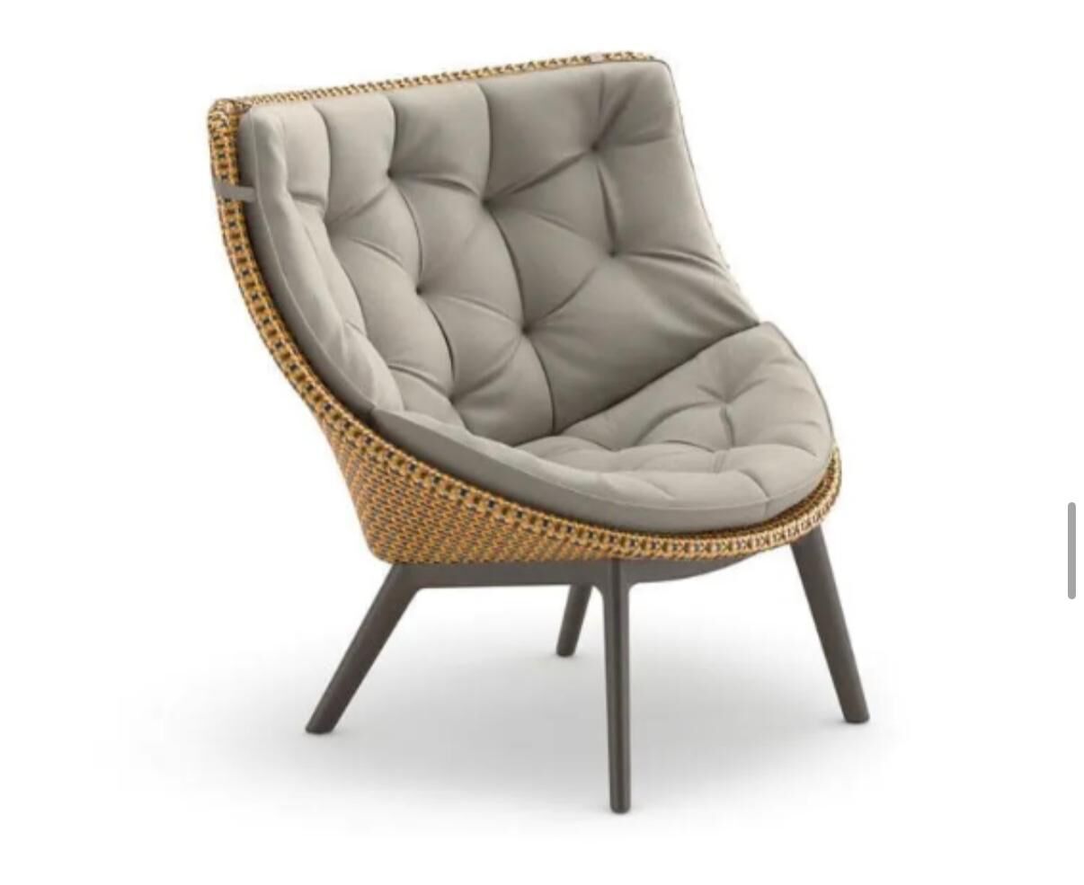 Dedon Mbrace Alu Chestnut Yüksek Sırtlı Koltuk - Sıfır Ürün