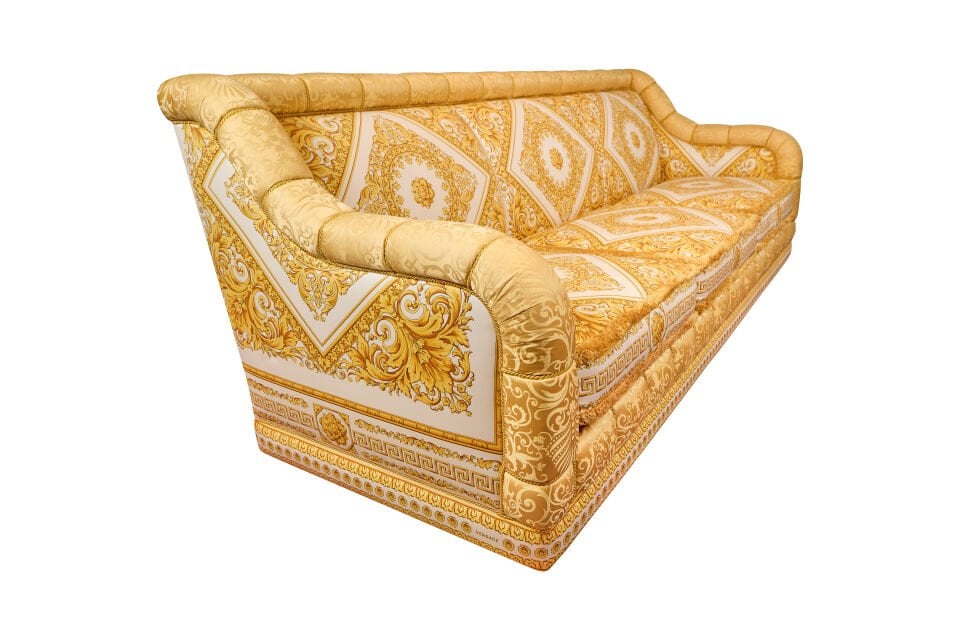 Versace Home Limited Edition Sarı Kanepe