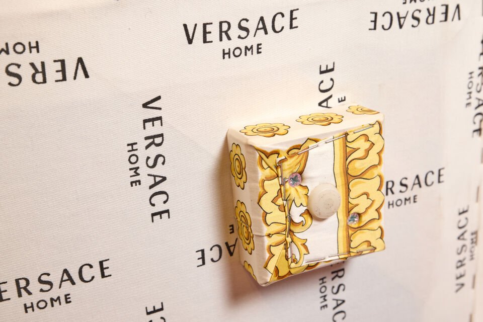 Versace Home Limited Edition Sarı Kanepe