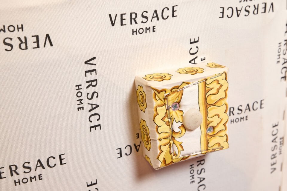 Versace Home Limited Edition Sarı Kanepe