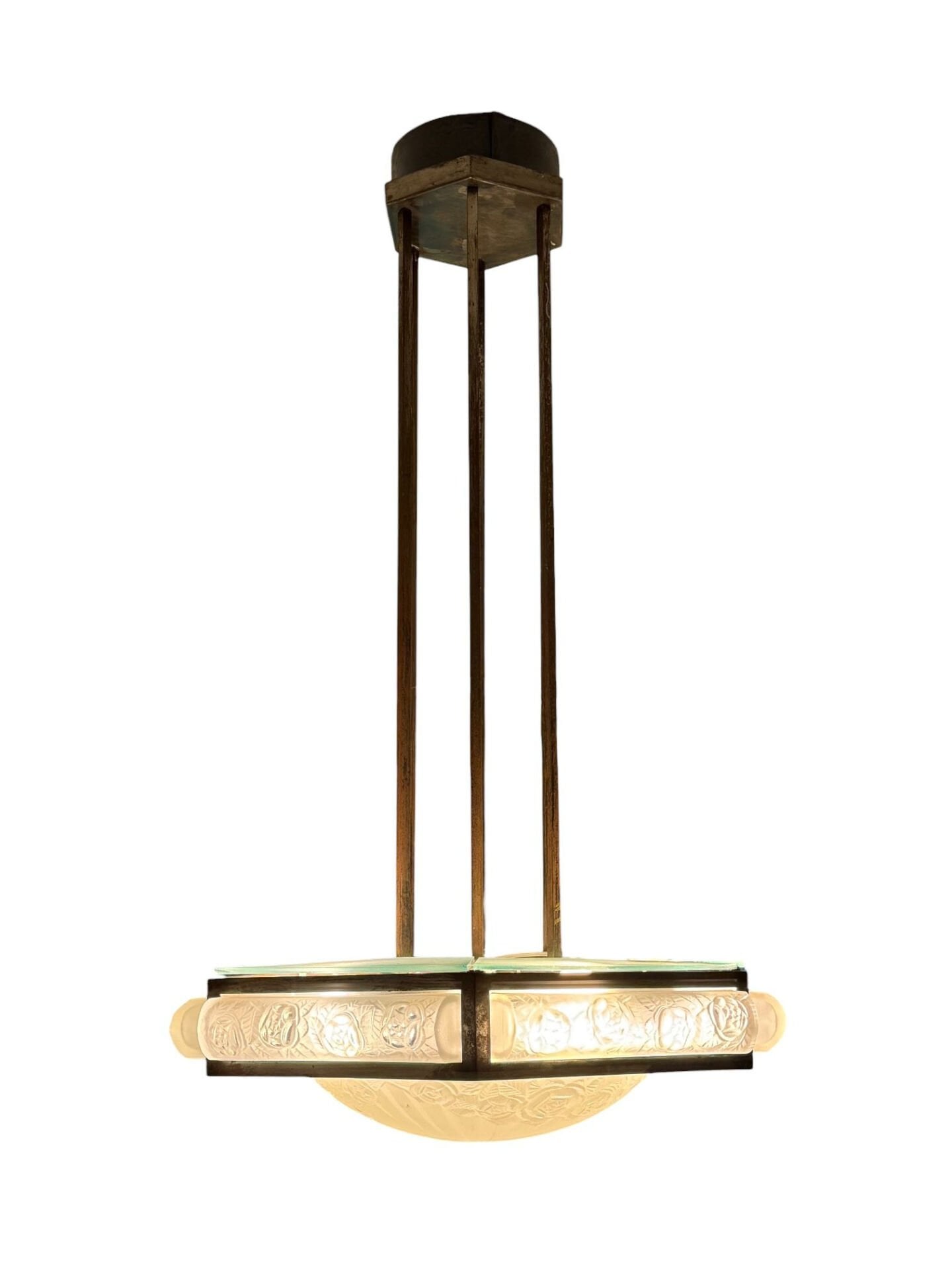 Art Deco Kristal Avize