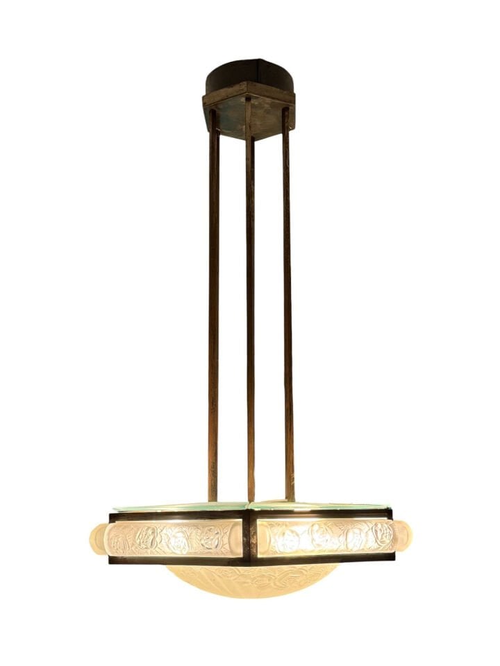 Art Deco Kristal Avize