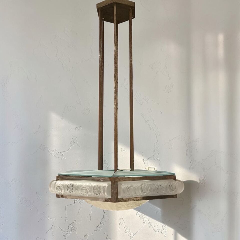 Art Deco Kristal Avize