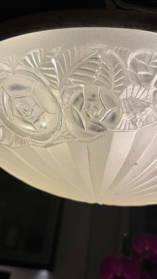 Art Deco Kristal Avize