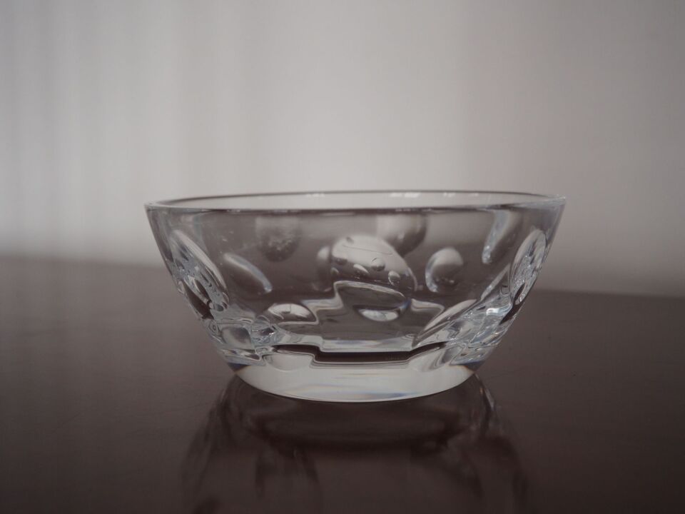 Christofle Çift Cluny Kristal Kase