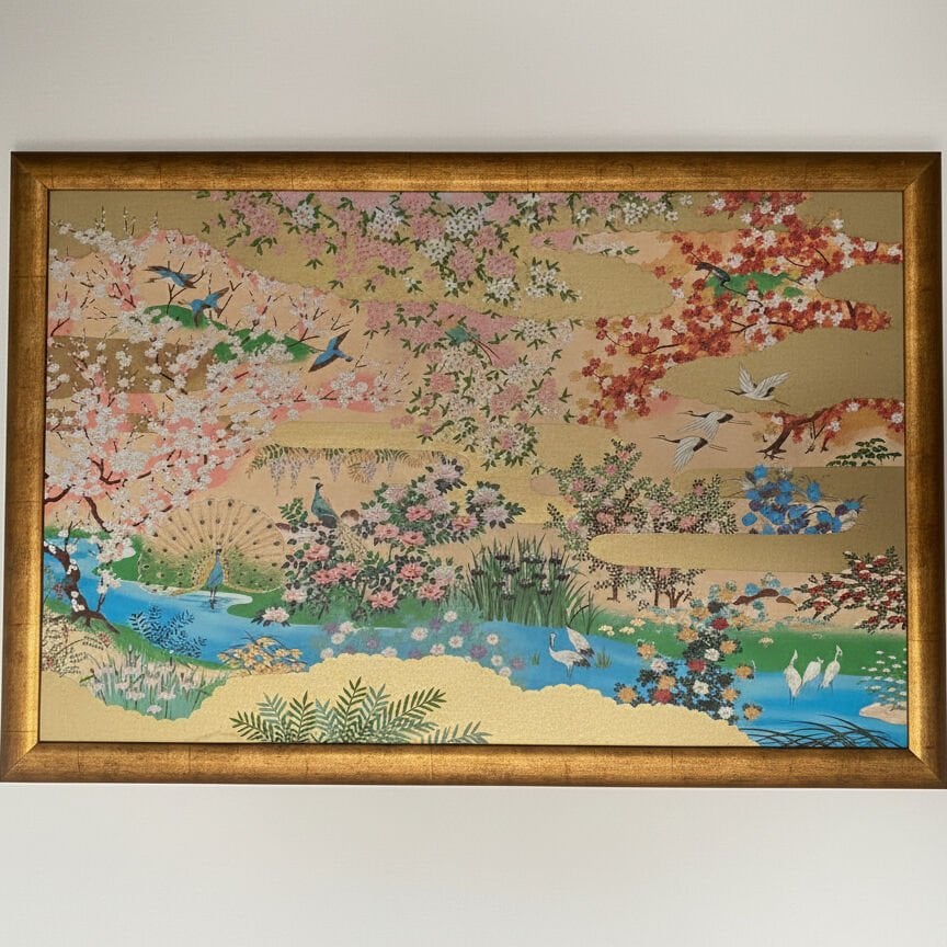 Japon İpek Baskı Eser