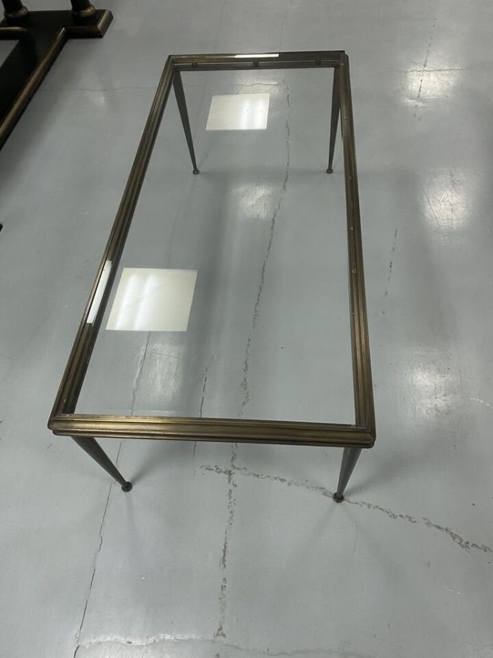 Bronz Ayaklı Orta Sehpa