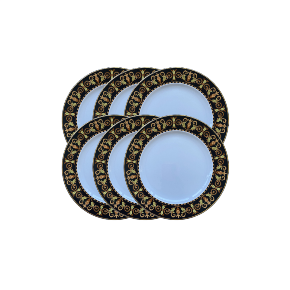 Vintage Barocco Versace for Rosenthal Çay Takımı-6 Kişilik