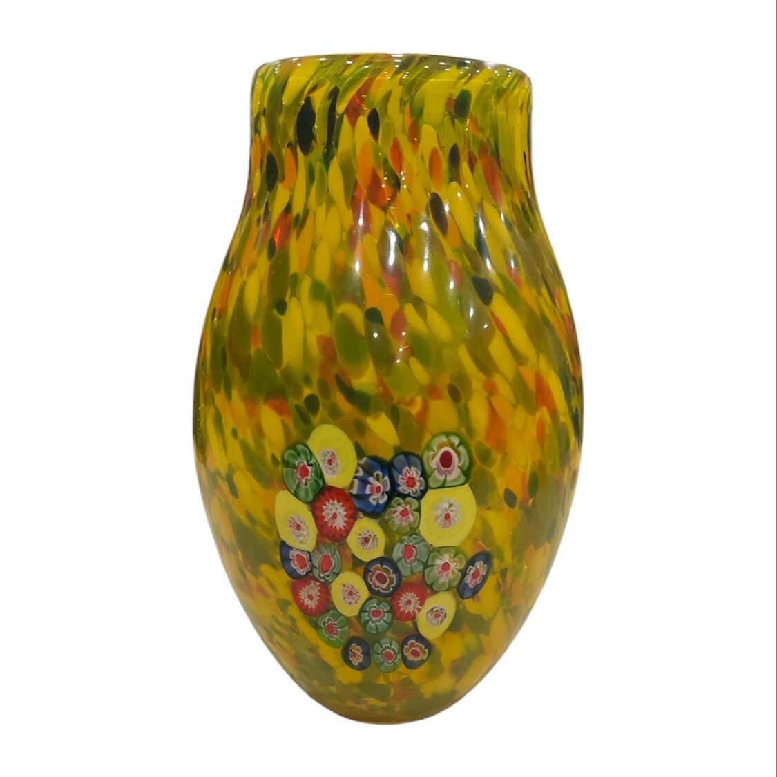 Murano Sarı Vazo