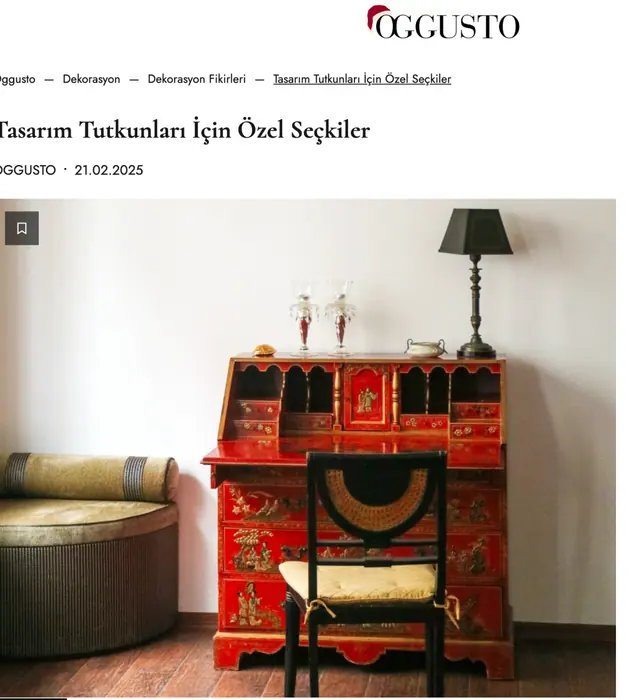 Tasarım tutkunları için özel seçkiler